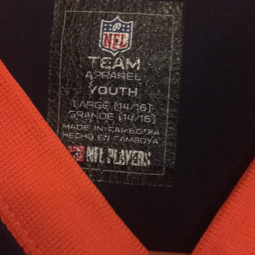 DENVER Broncos Peyton Manning Vintage Jersey LIKE NEW Sz L Bronco Fan Must Have - Picture 4 of 8